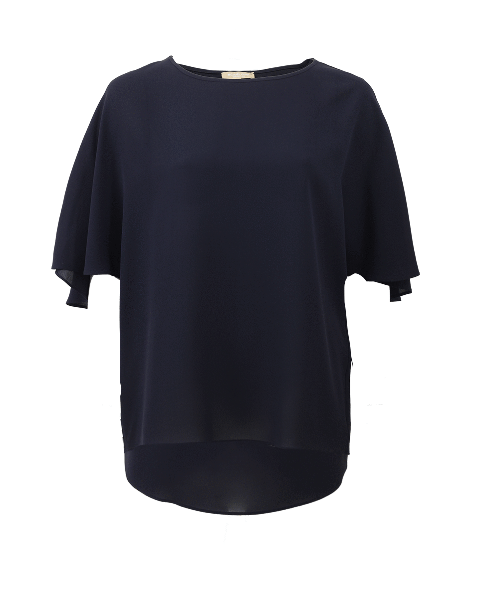 MICHAEL KORS-Cape Blouse-