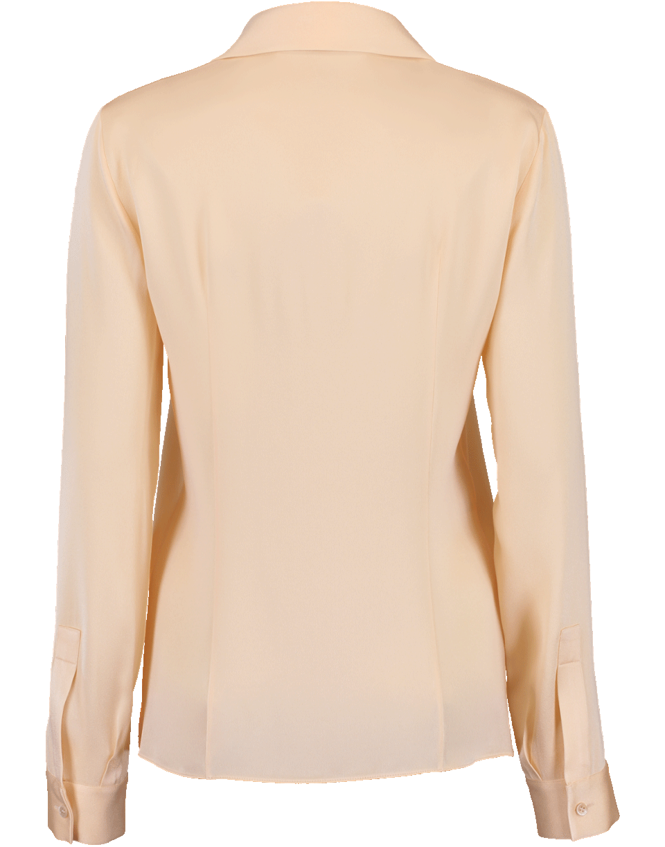 MICHAEL KORS-Satin Button Down Shirt-