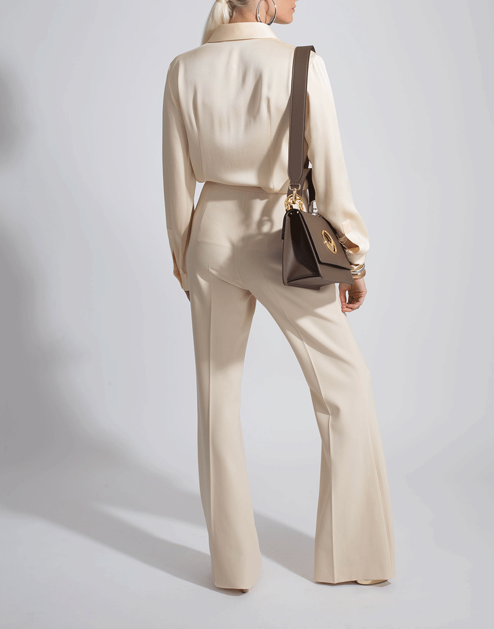 MICHAEL KORS-Satin Button Down Shirt-