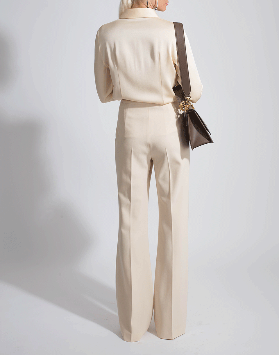 MICHAEL KORS-Satin Button Down Shirt-