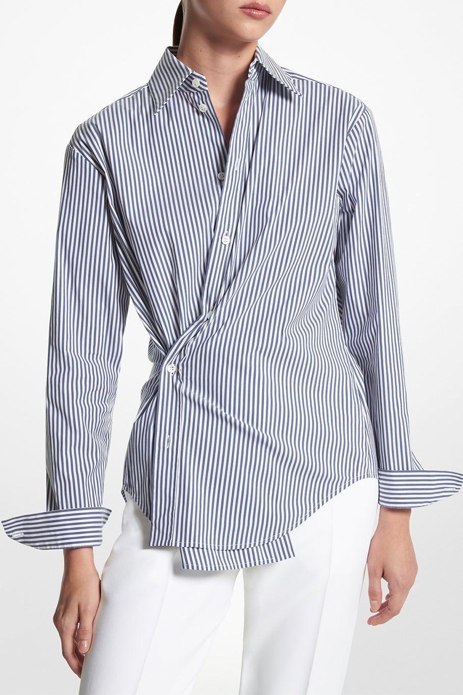 MICHAEL KORS-Side Button Shirt-