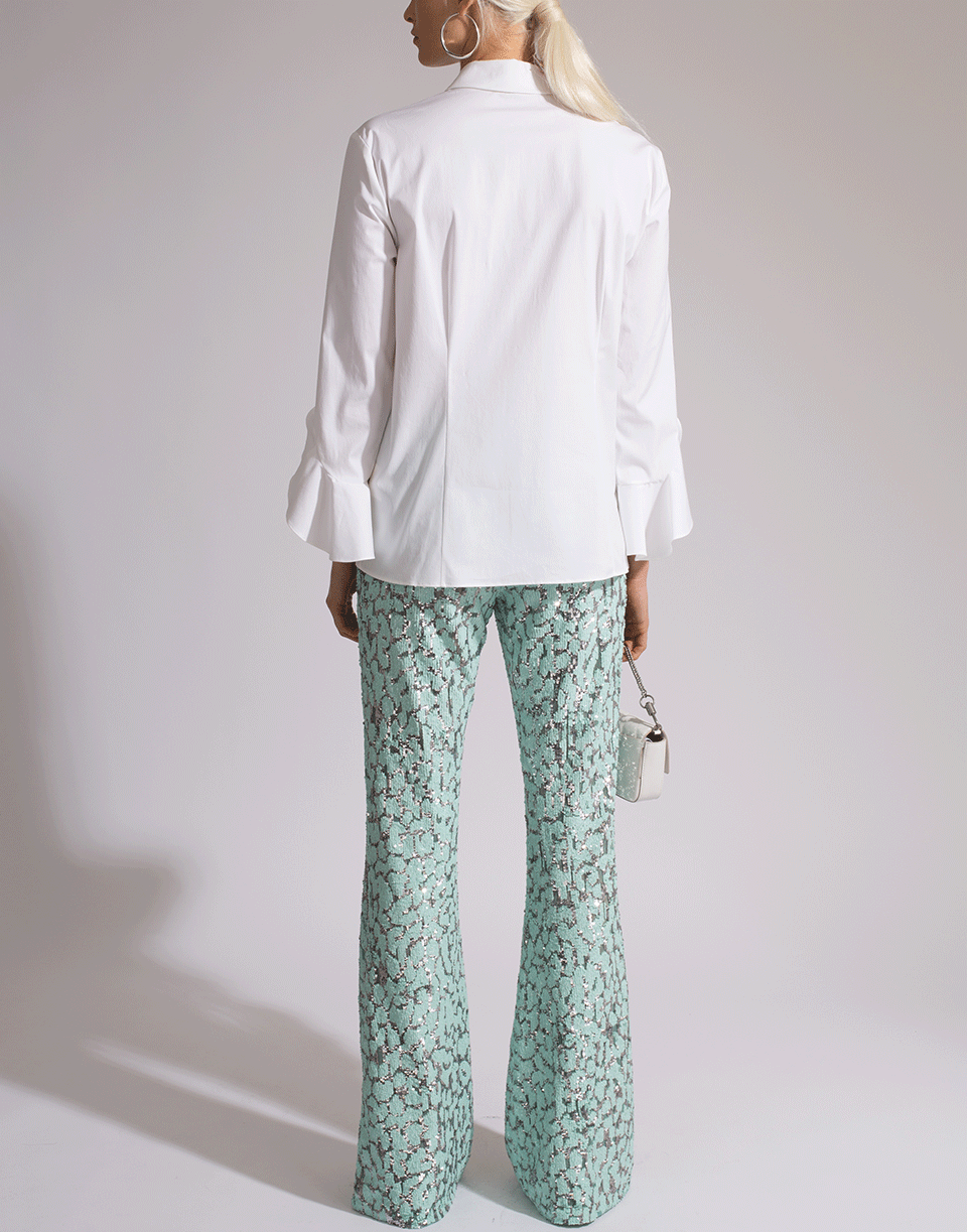MICHAEL KORS-Jeweled Button Down Shirt-
