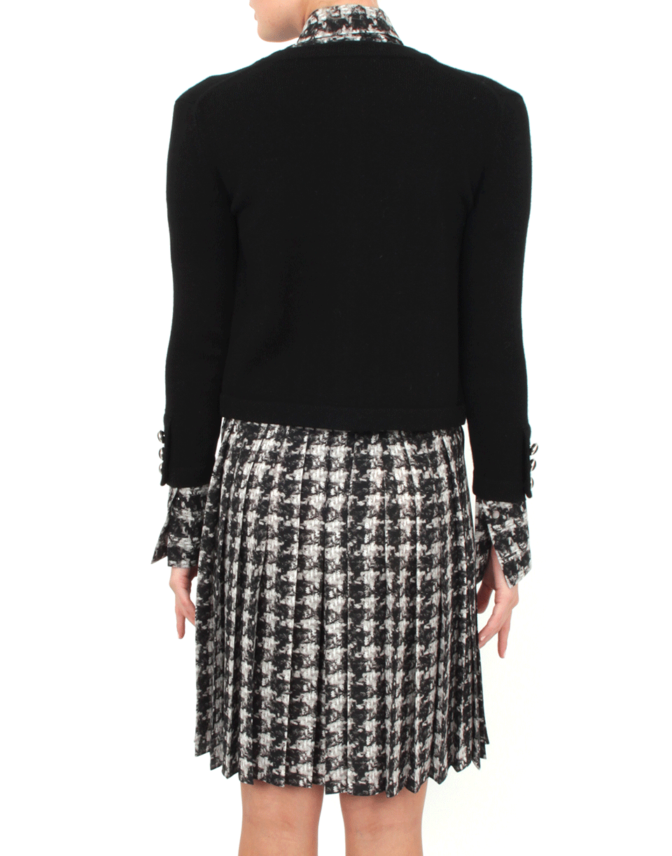 MICHAEL KORS-Button Cuff Cardigan-