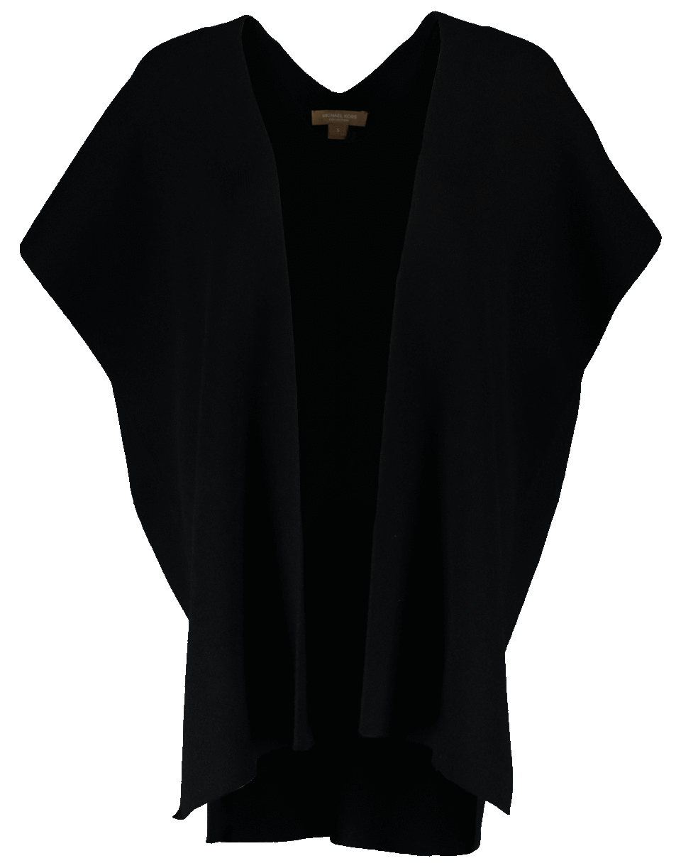 MICHAEL KORS-Ribbed Cardigan Vest-