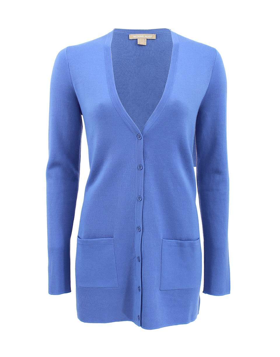 MICHAEL KORS-Super Cashmere Long Cardigan-