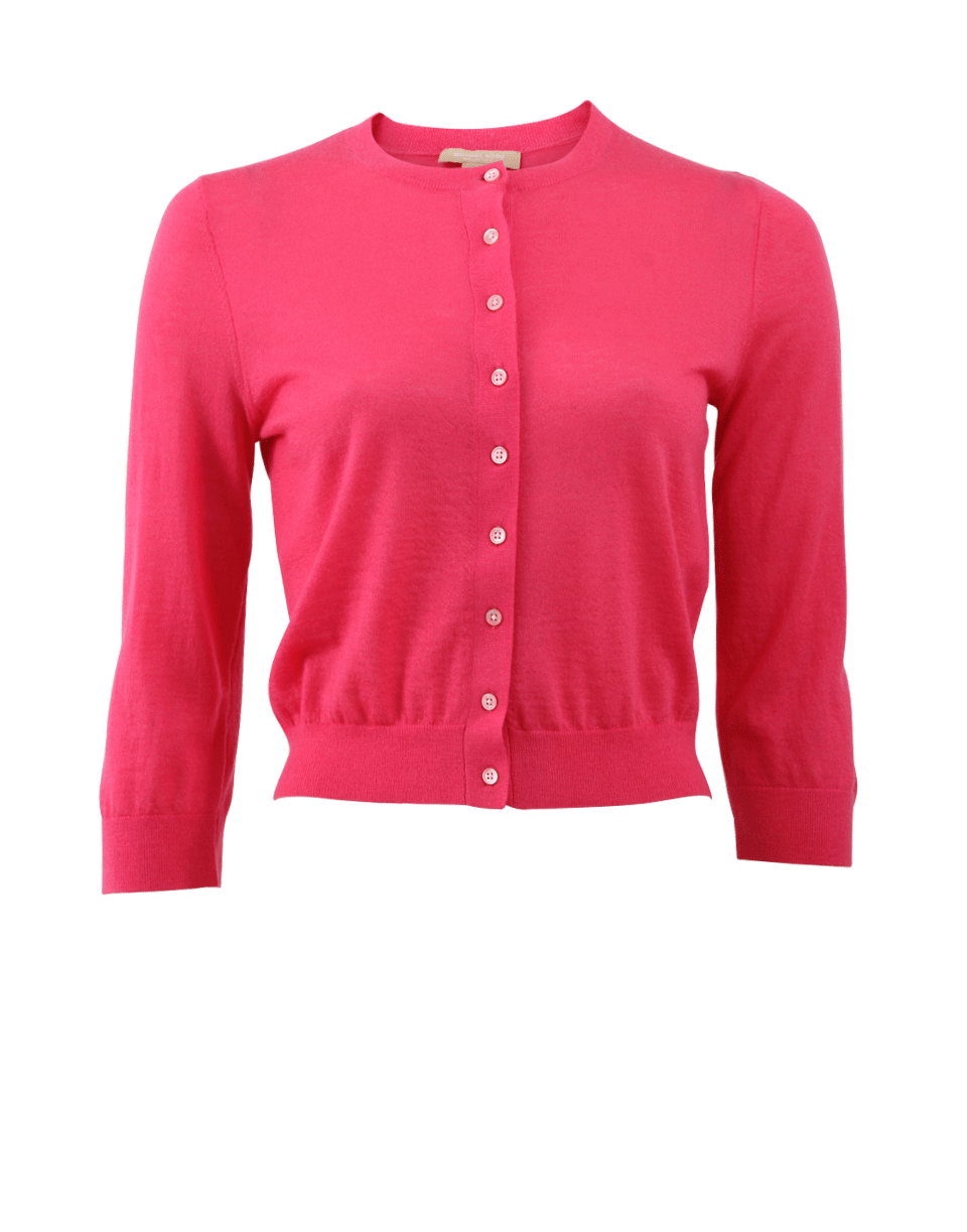 MICHAEL KORS-Cropped Cardigan-