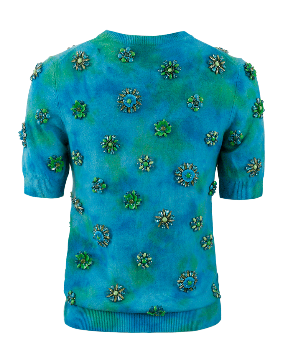 MICHAEL KORS-Brooch Embroidered Pullover-