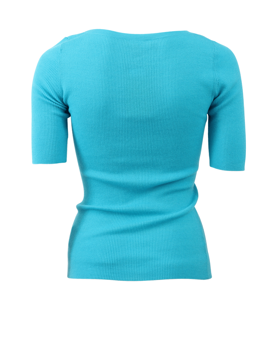 MICHAEL KORS-Elbow Sleeve Crewneck-