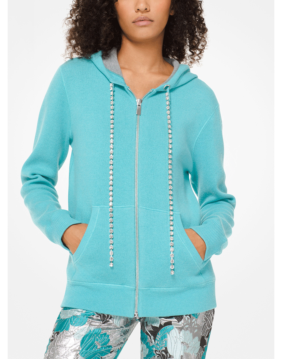 MICHAEL KORS-Diamond Cord Hoodie-