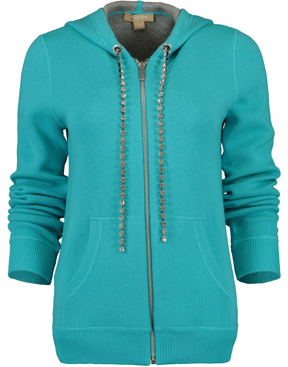 MICHAEL KORS-Diamond Cord Hoodie-