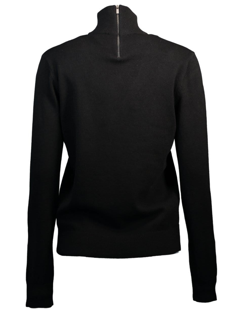 MICHAEL KORS-Cutout Turtle Neckline Jumper-