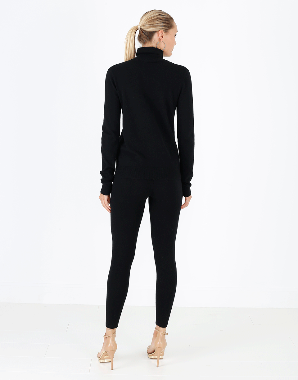 MICHAEL KORS-Cutout Turtle Neckline Jumper-