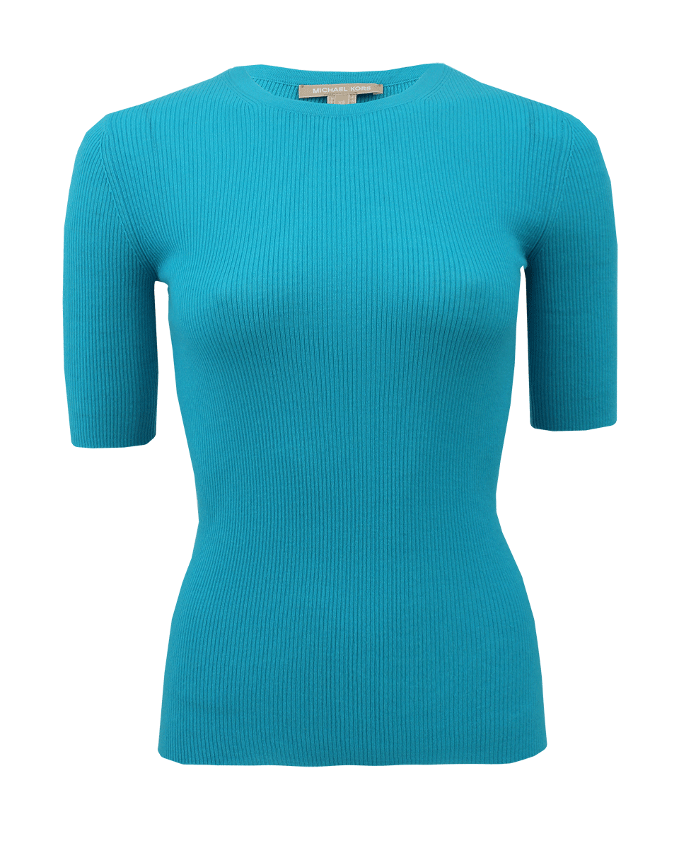 MICHAEL KORS-Feather Weight Cashmere Crewneck-