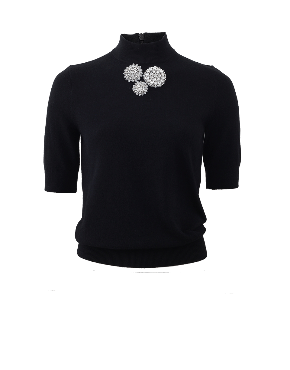 MICHAEL KORS-Sweater With Brooch-