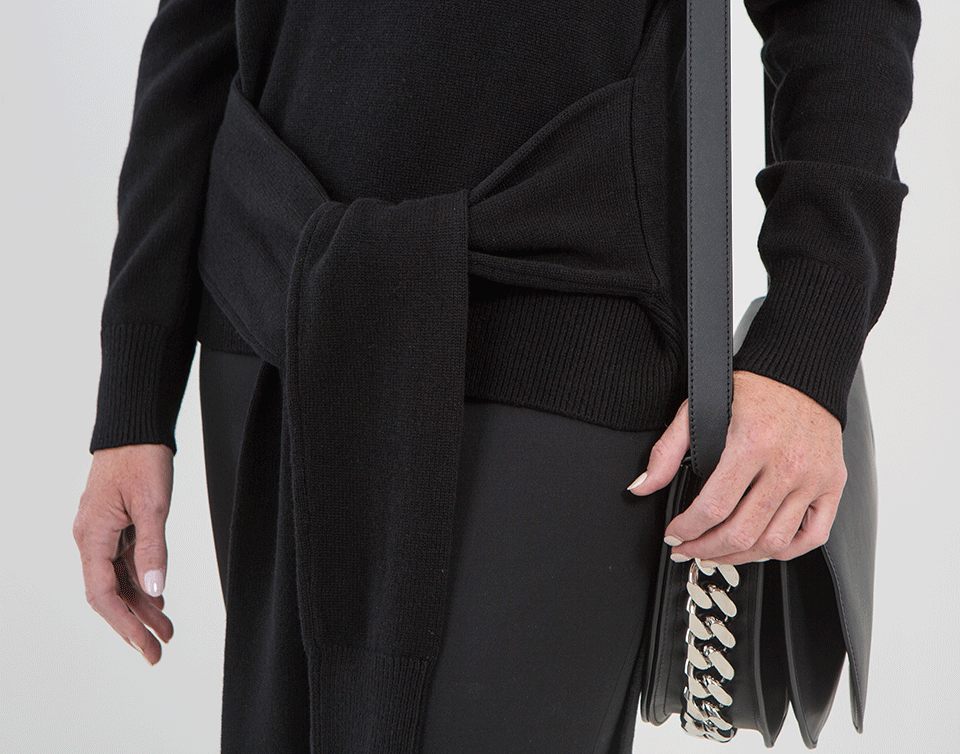 MICHAEL KORS-Tie Pullover-