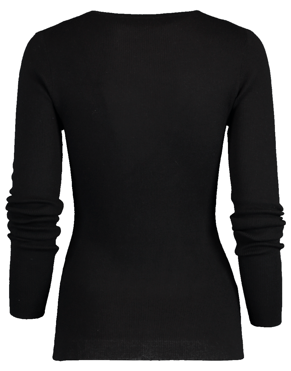 MICHAEL KORS-Cashmere Crewneck Top-