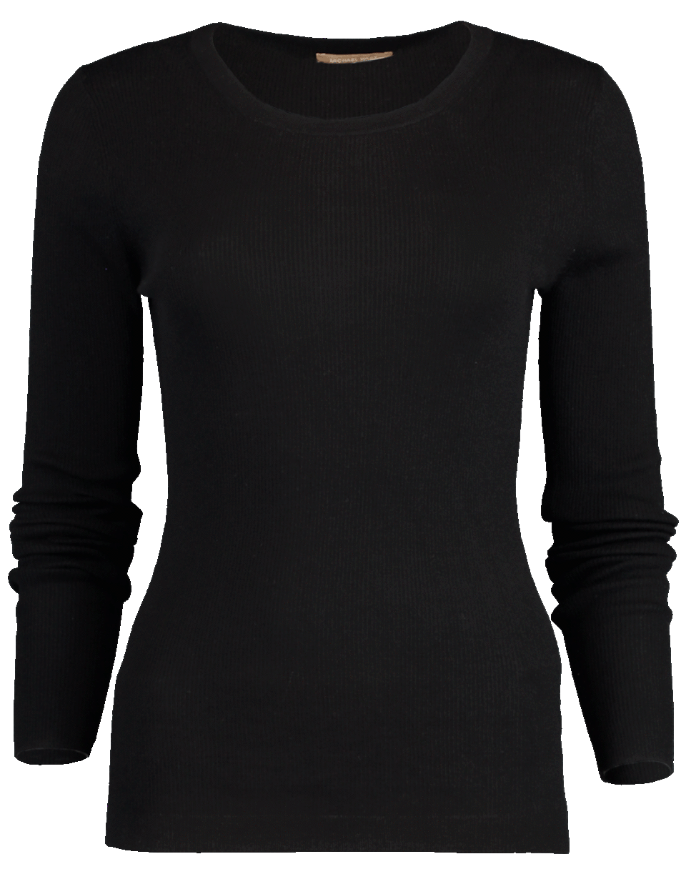 MICHAEL KORS-Cashmere Crewneck Top-