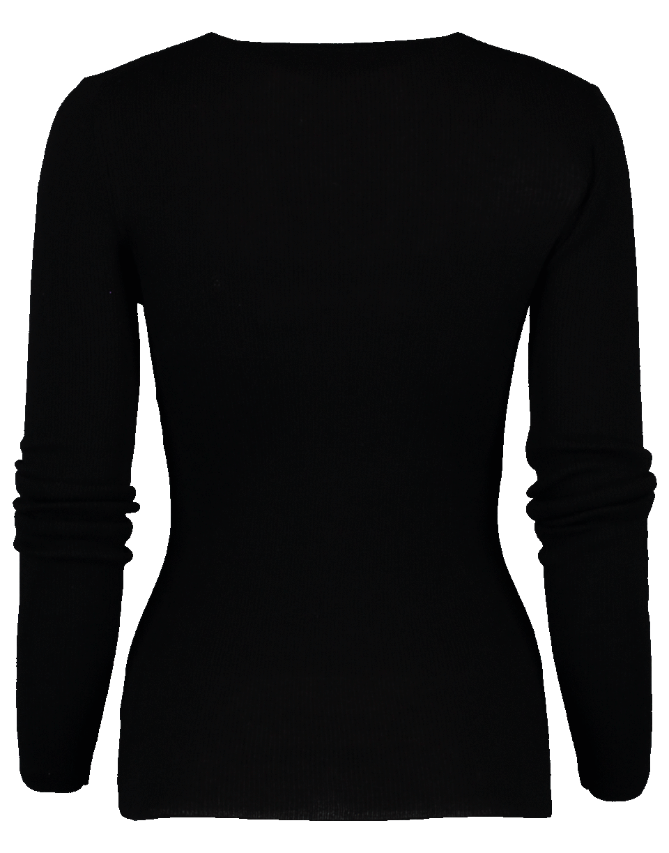 MICHAEL KORS-Featherweight Crewneck Top-