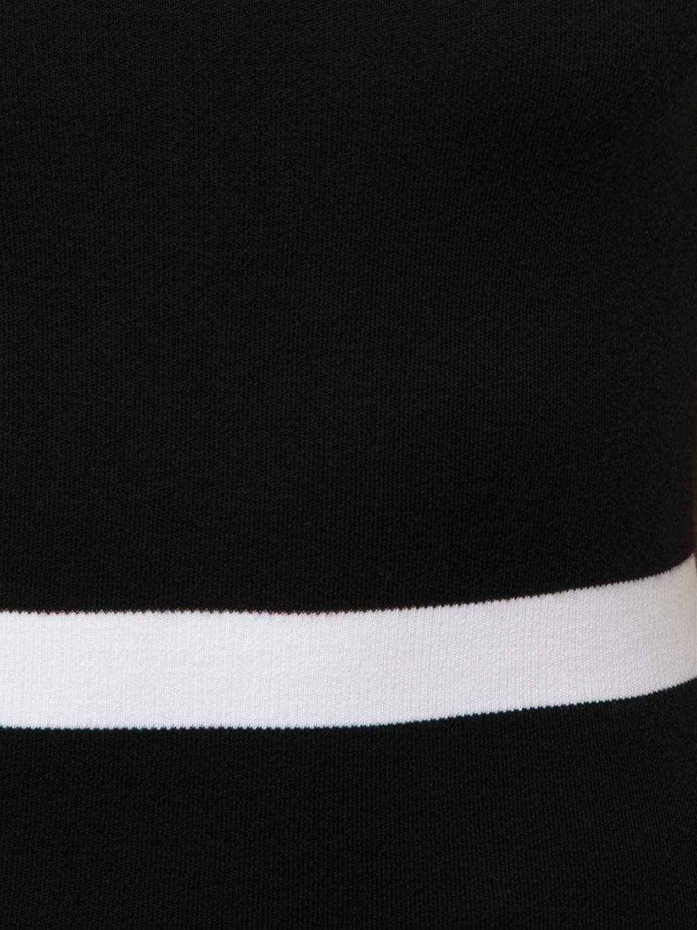 MICHAEL KORS-Single Stripe Crewneck-