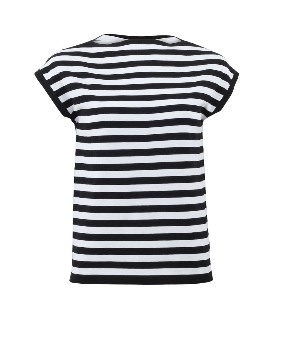 MICHAEL KORS-Striped Cotton Top-