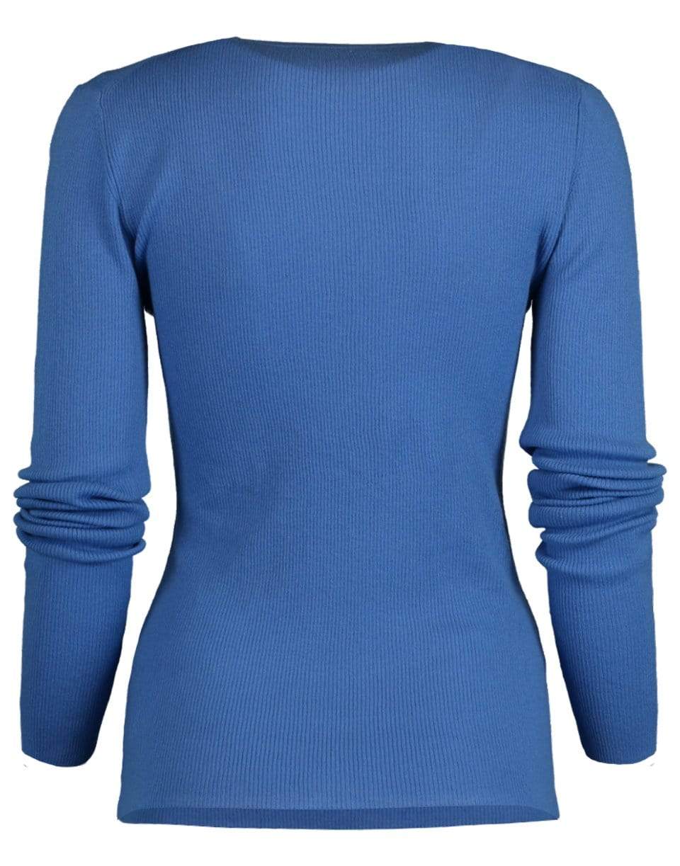 MICHAEL KORS-Cadet Featherweight Cashmere Top-