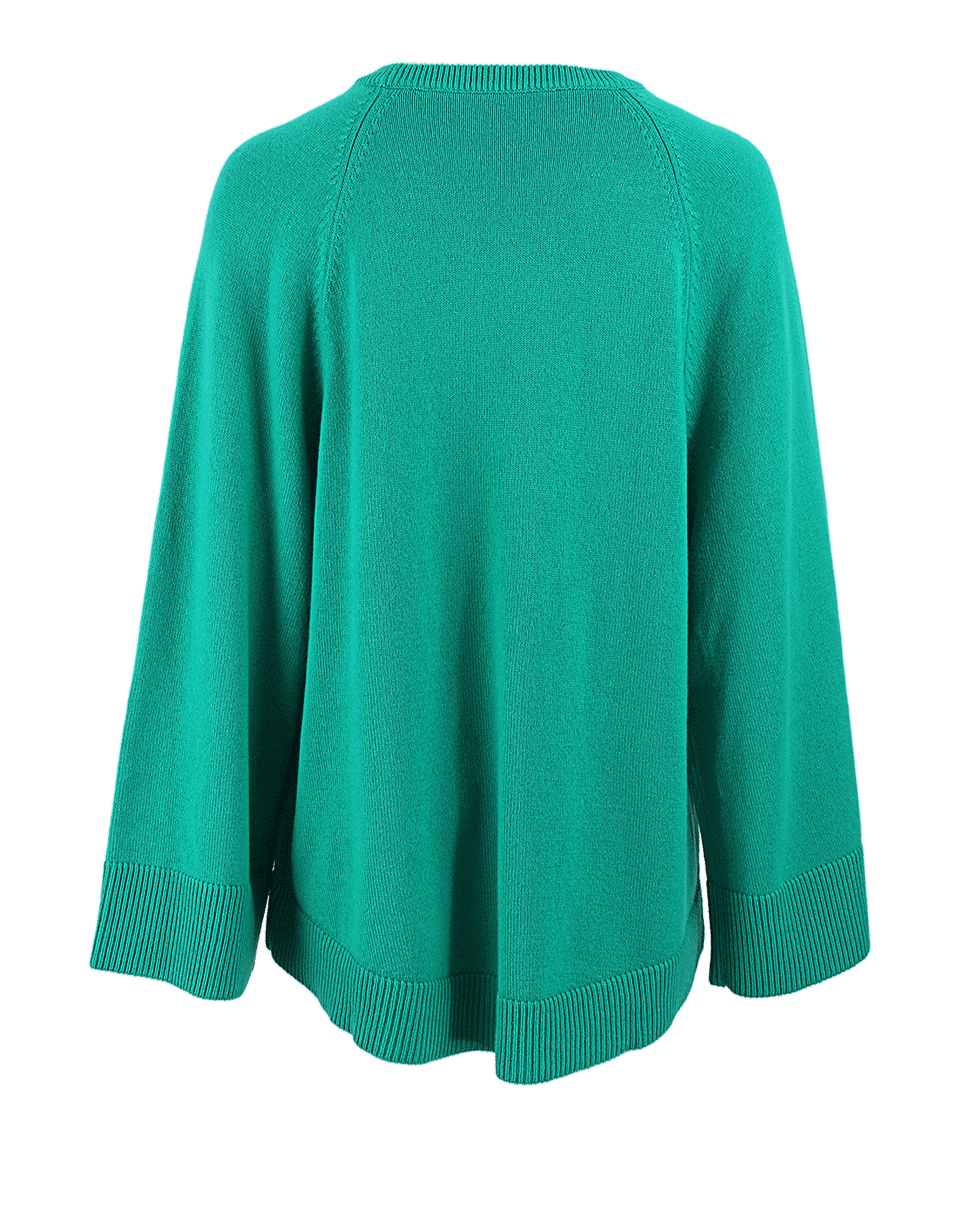 MICHAEL KORS-Elliptical Hem Tunic-EMERALD