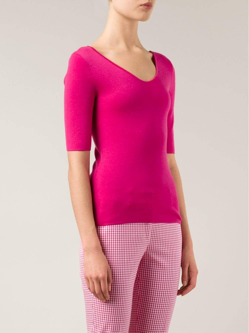 MICHAEL KORS-Super Cashmere Scoop Neck-