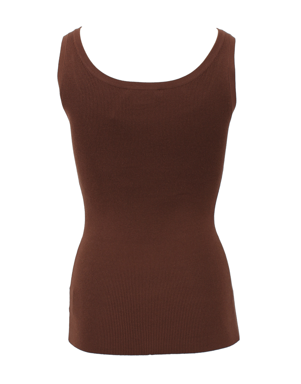 MICHAEL KORS-Stretch Viscose Tank-