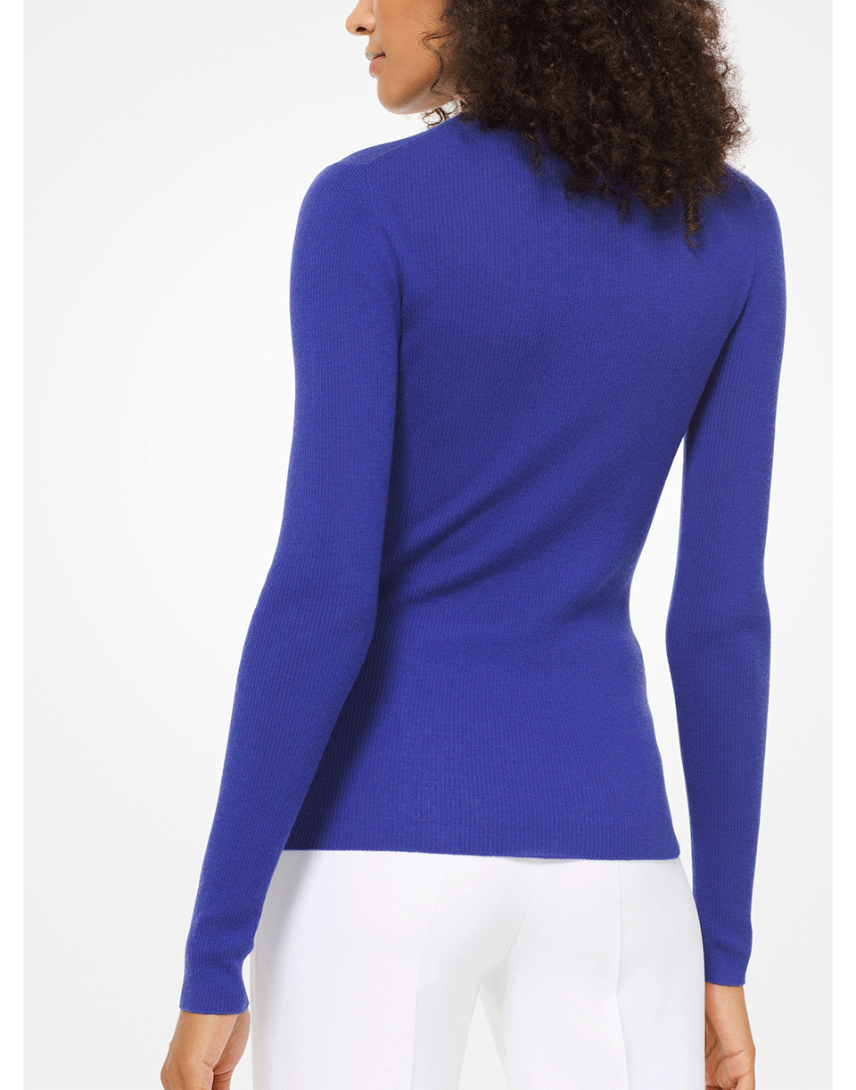 MICHAEL KORS-Featherweight Crewneck Top-