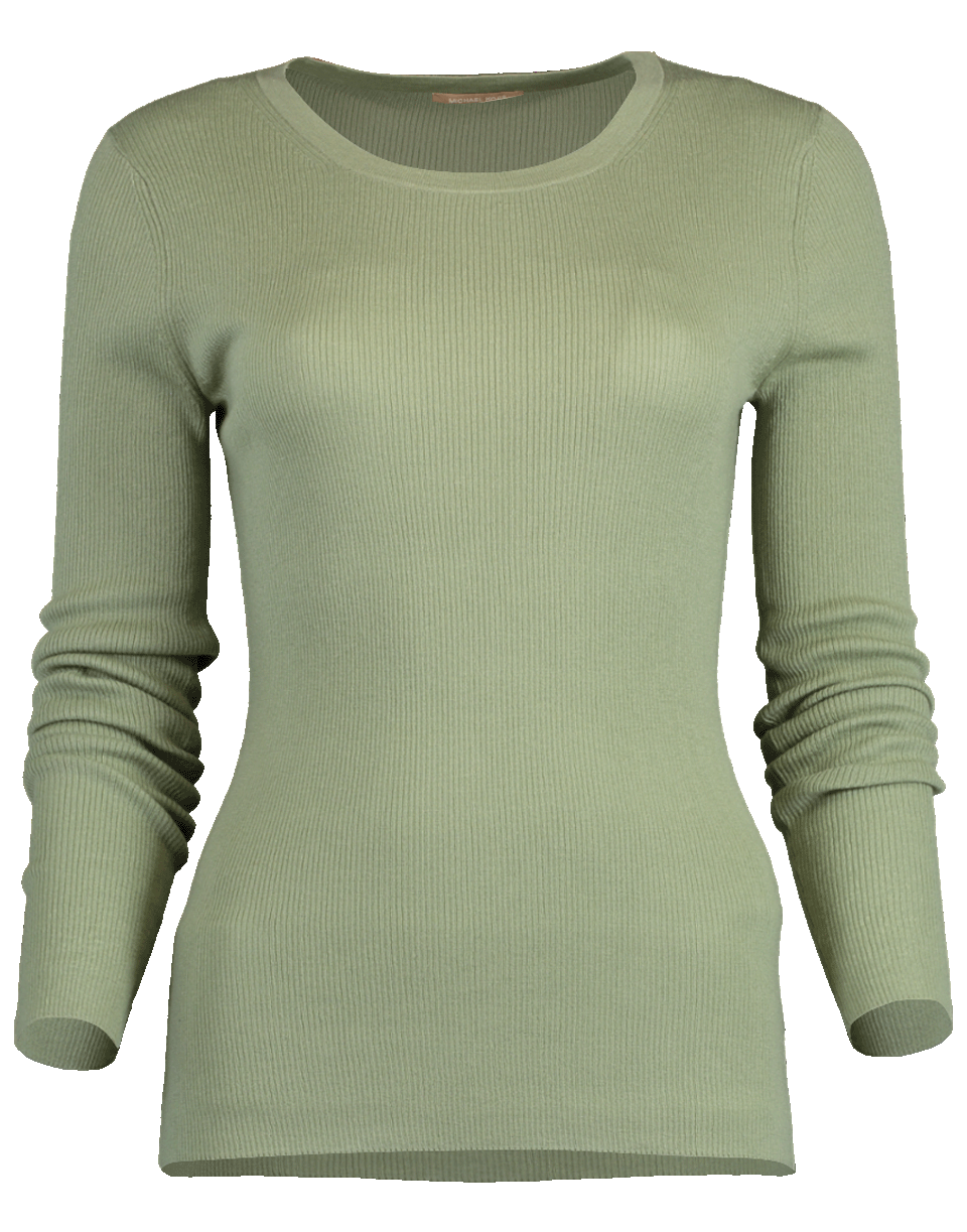 MICHAEL KORS-Cashmere Crewneck Top-