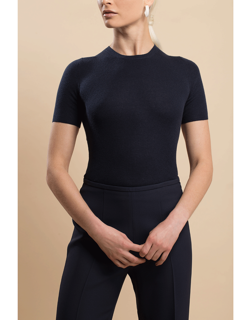 MICHAEL KORS-Midnight Short Sleeve Crewneck-