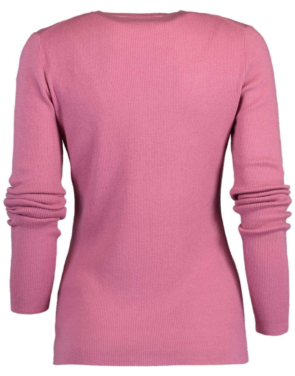 MICHAEL KORS-Cashmere Longsleeve Crewneck-