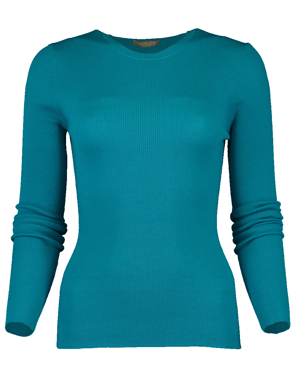 MICHAEL KORS-Featherweight Crewneck Top-