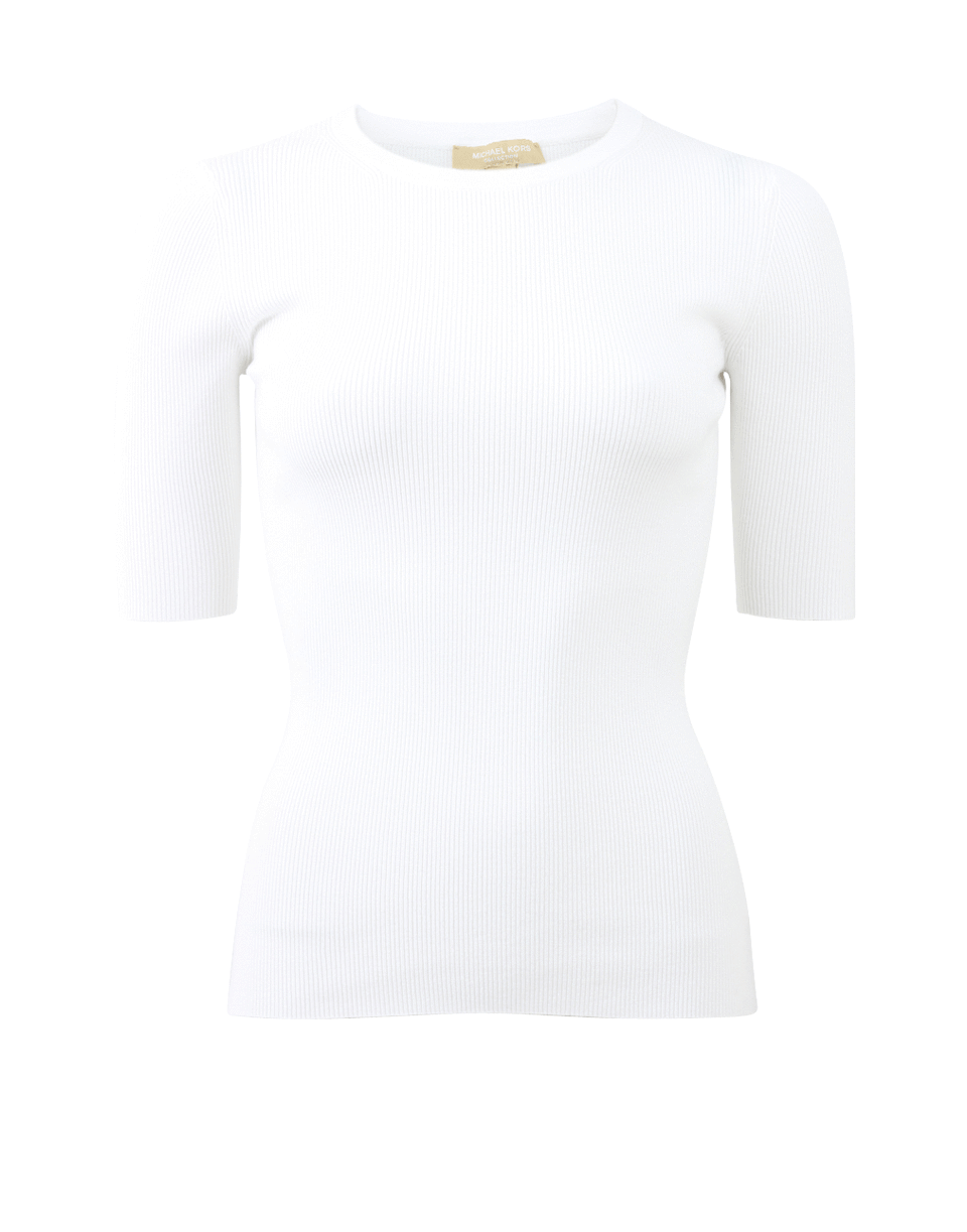 MICHAEL KORS-Elbow Sleeve Crewneck-