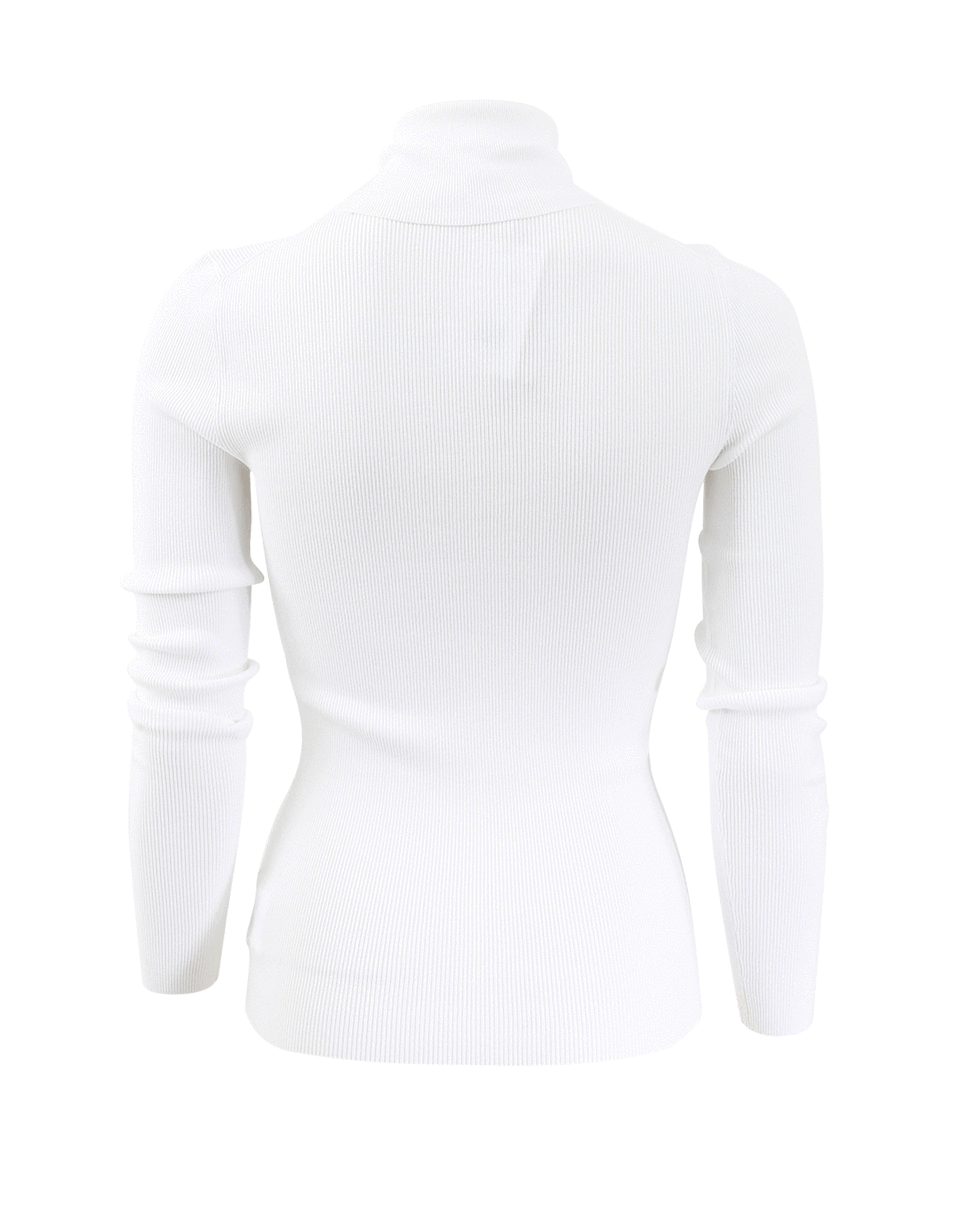 MICHAEL KORS-Fitted Turtleneck Top-
