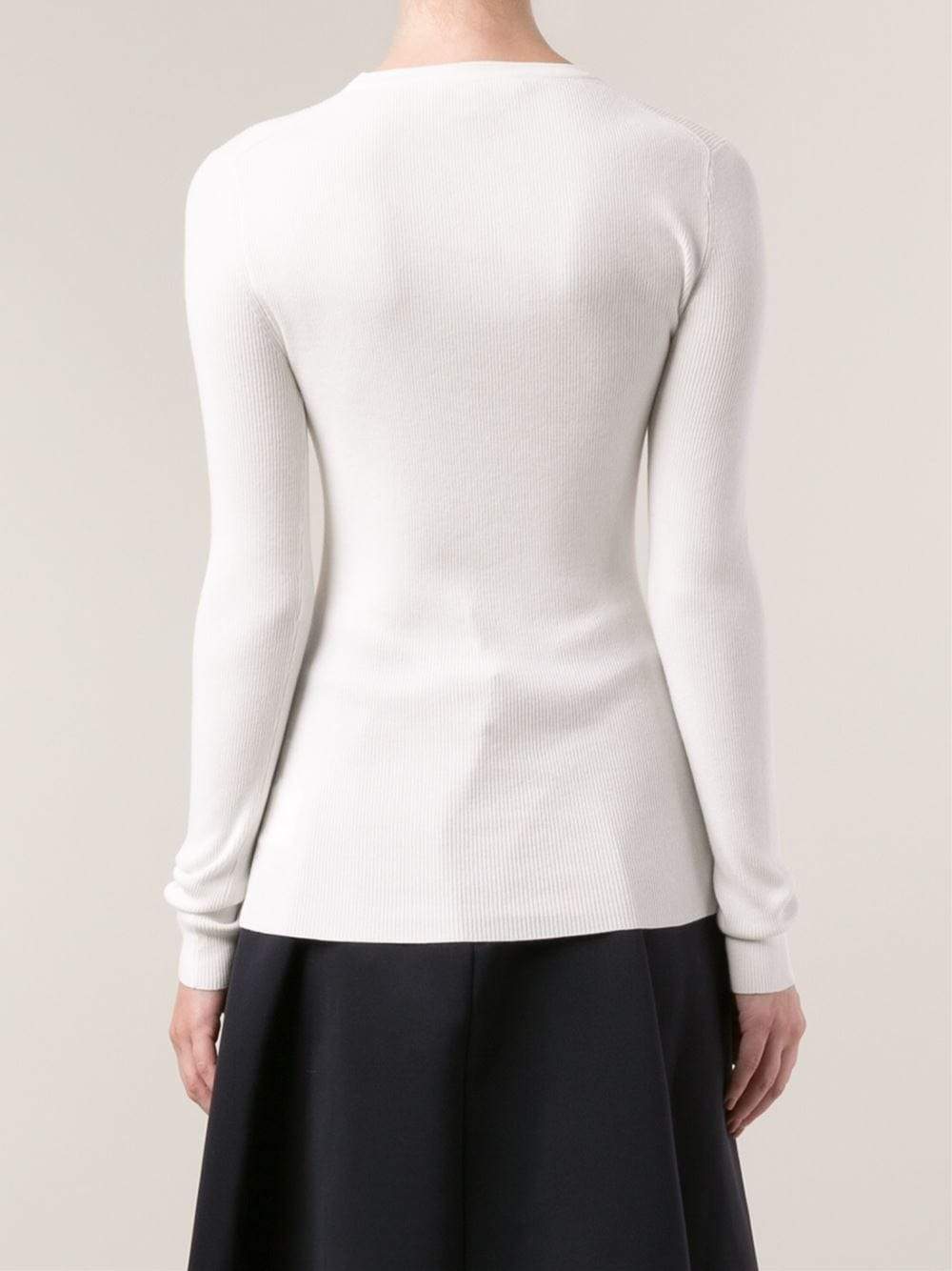 MICHAEL KORS-Stretch Viscose Crewneck-
