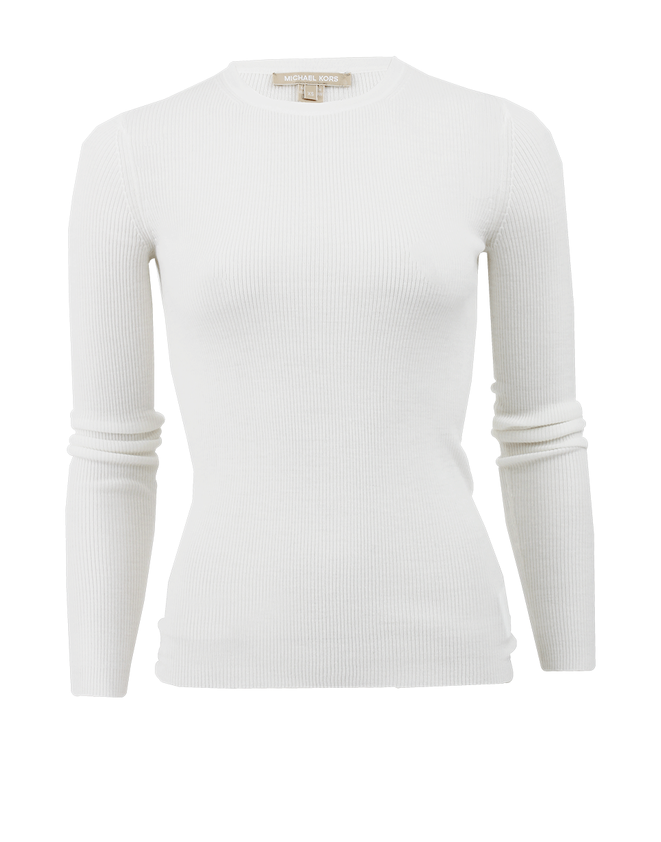 MICHAEL KORS-Stretch Viscose Crewneck-