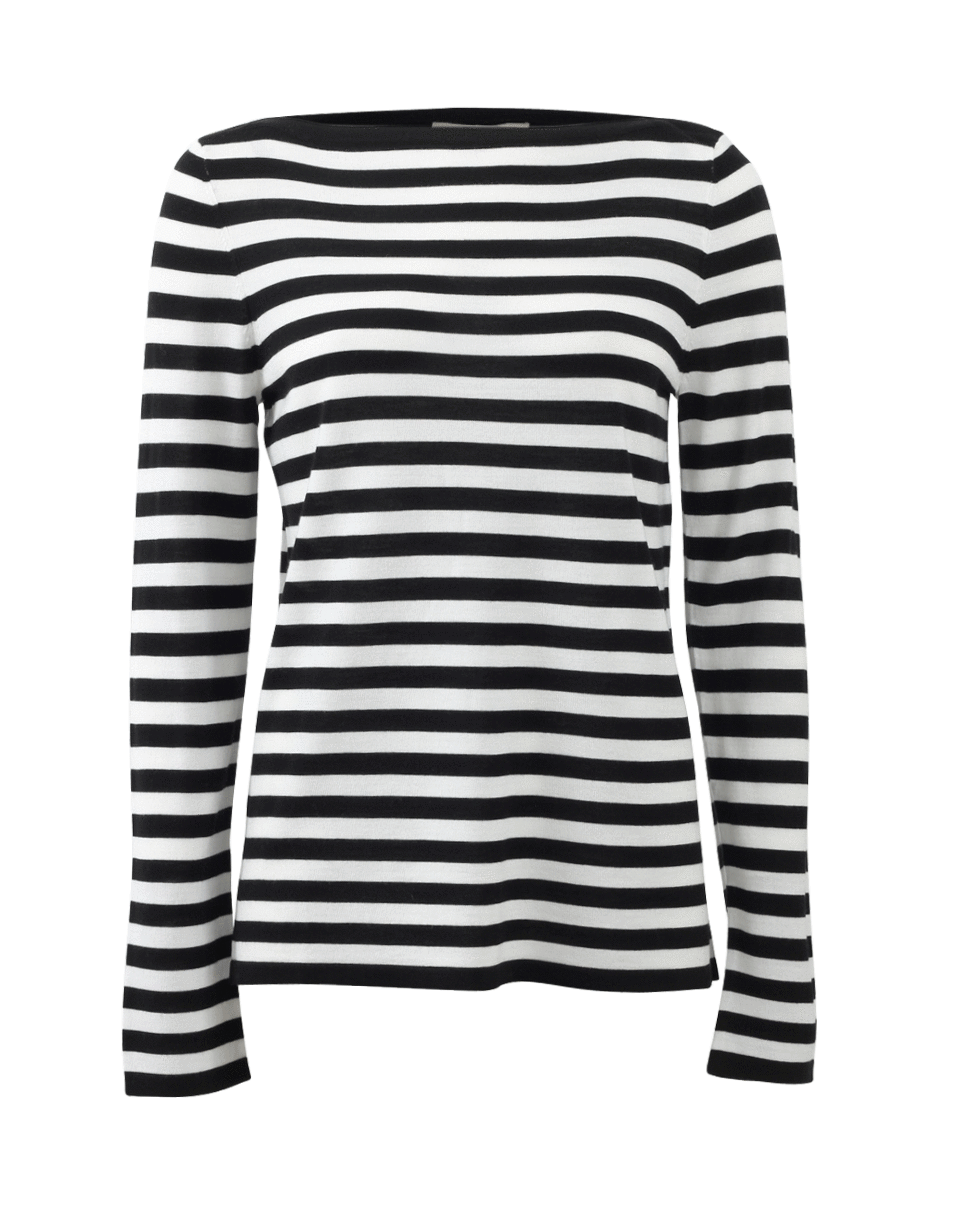 MICHAEL KORS-Striped Long Sleeve Shirt-