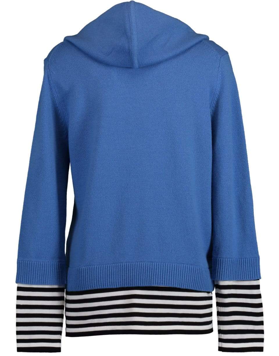 MICHAEL KORS-Layered Pullover Hoodie-