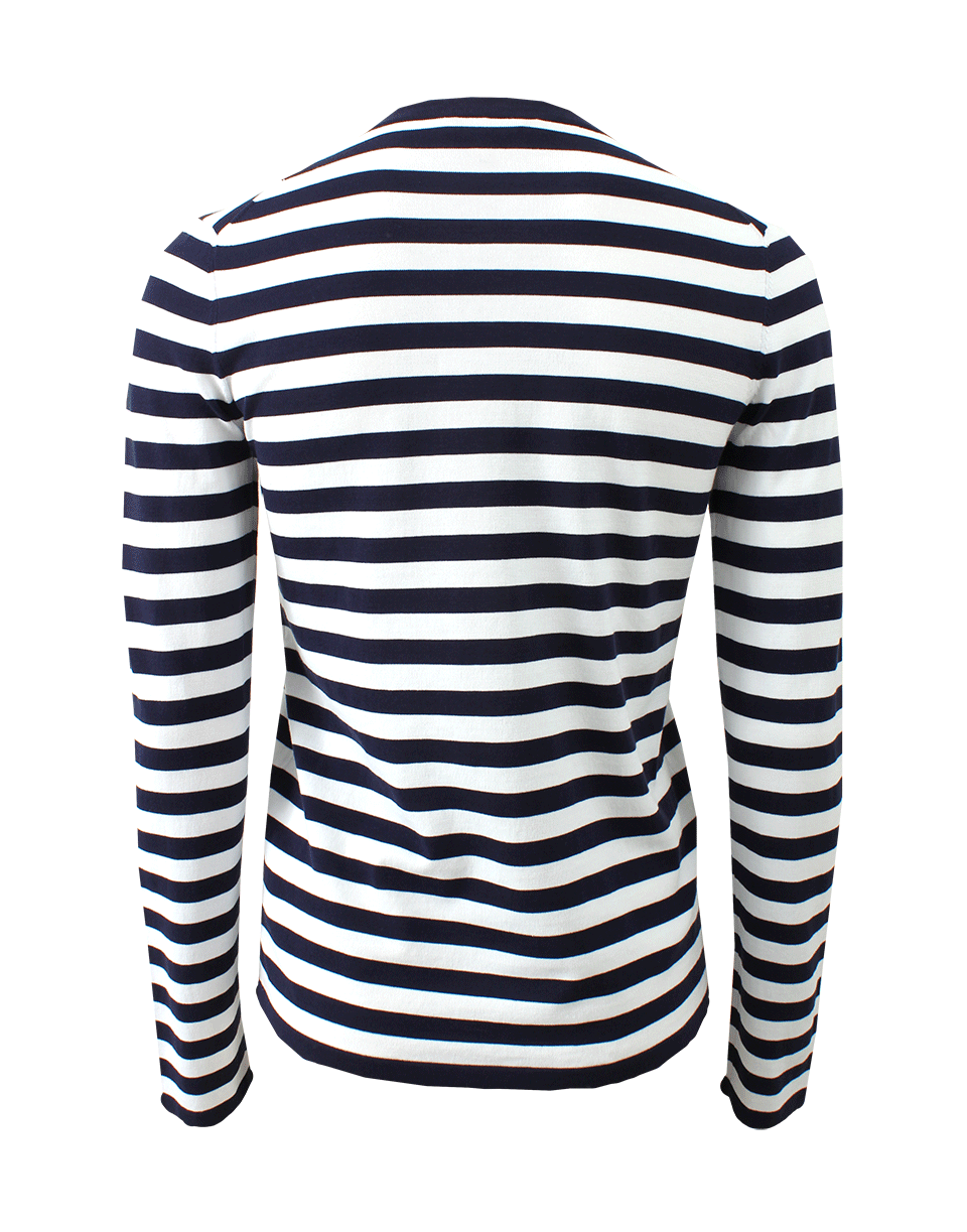 MICHAEL KORS-Striped Crewneck-