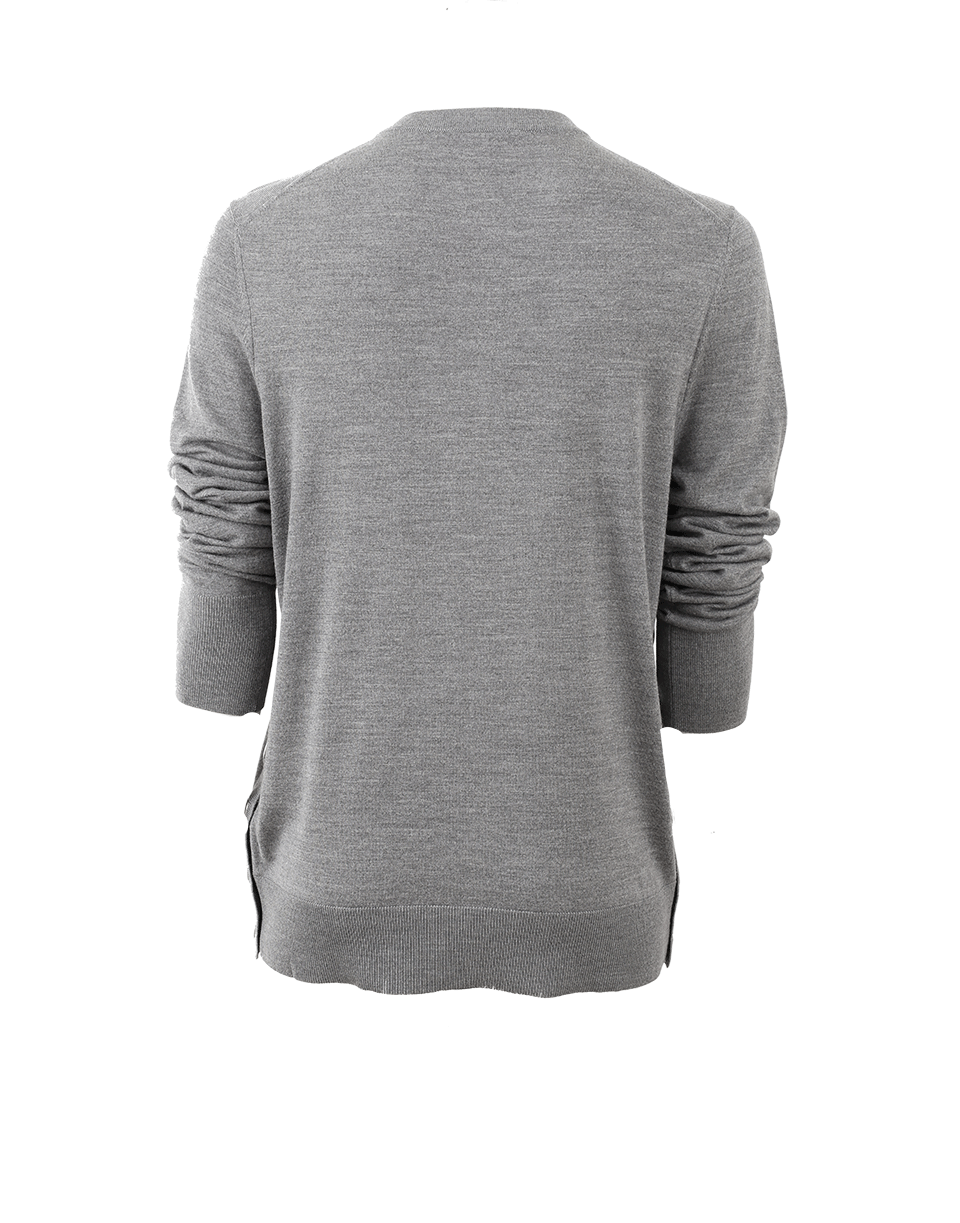 MICHAEL KORS-Snap Cuff Pullover-