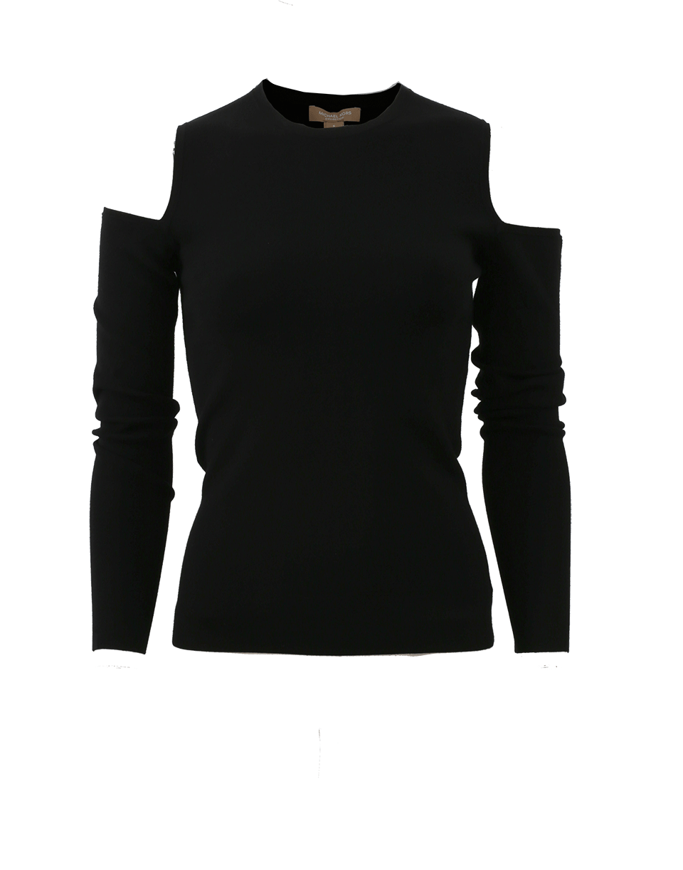 MICHAEL KORS-Cold Shoulder Top-