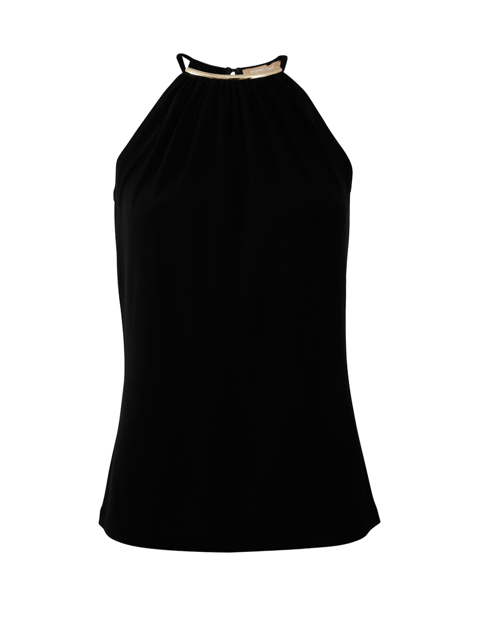 MICHAEL KORS-Necklace Halter Top-