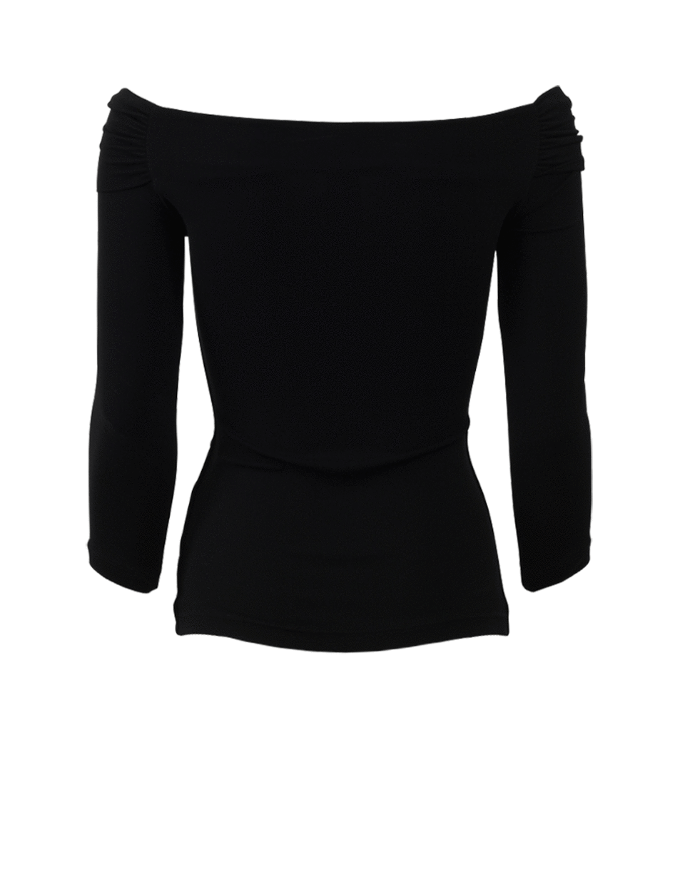 MICHAEL KORS-Off The Shoulder Knot Top-