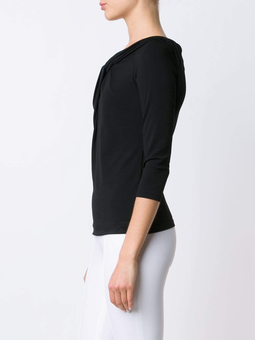 MICHAEL KORS-Off The Shoulder Knot Top-