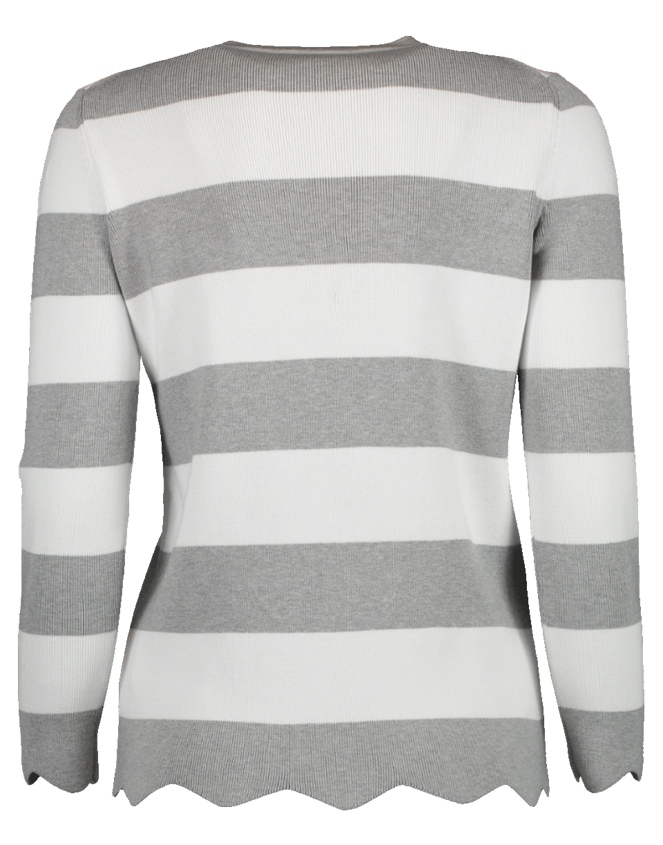 MICHAEL KORS-Starfish Striped Tee-