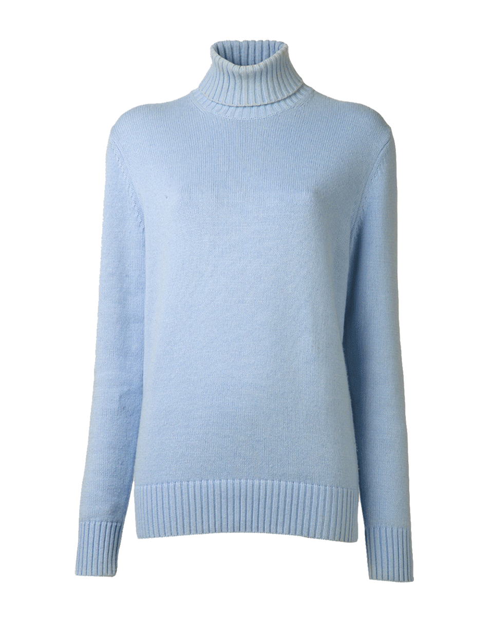 MICHAEL KORS-Cotton Cashmere Turtleneck-