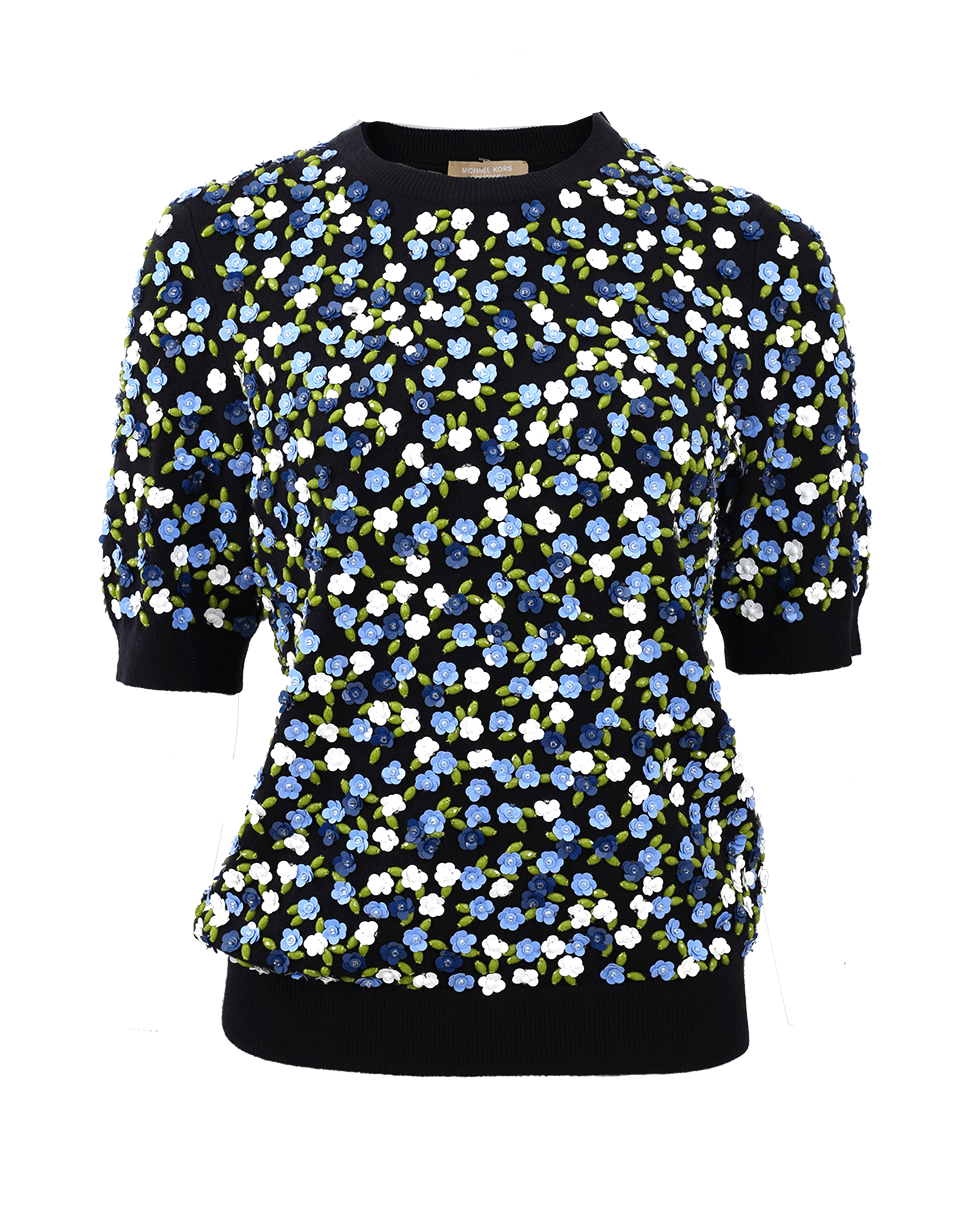 MICHAEL KORS-Floral Garden Crewneck-