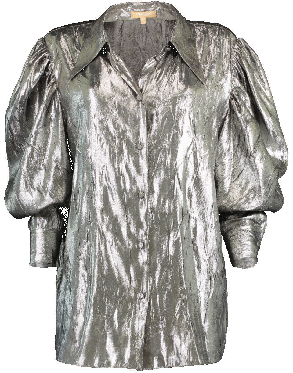 MICHAEL KORS-Puff Sleeve Shirt-