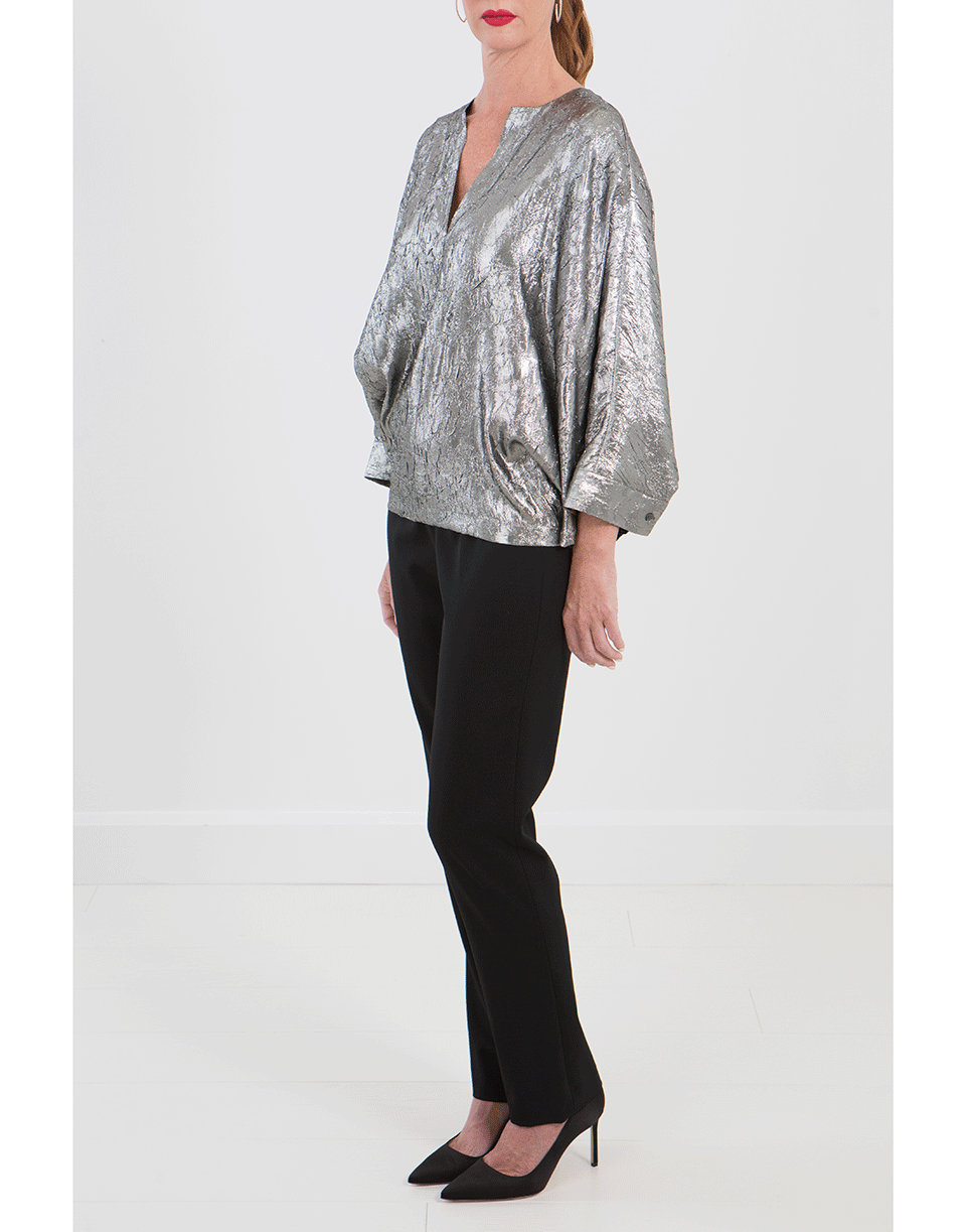 MICHAEL KORS-Blouson Lame Pullover-